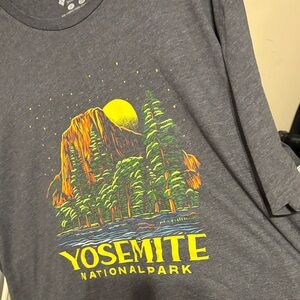 Columbia Gray Yosemite National Park Graphic T-Shirt